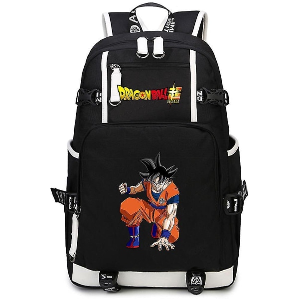 Dragon Ball Monkey King Large Capacity Teenage Student School Bag Color-21
