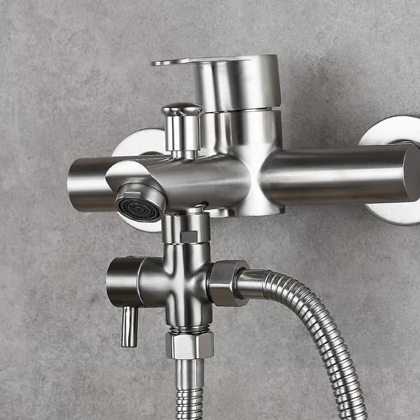 3-Way Solid Brass Valve G1/2' Handheld Shower Shower Components Universal Fittings