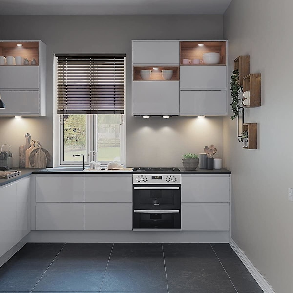 Closet/cabinet Lights, 6pcs Led Lights Cordless Warm White 4000k Dimmable, Battery Operated With Touch And Remote