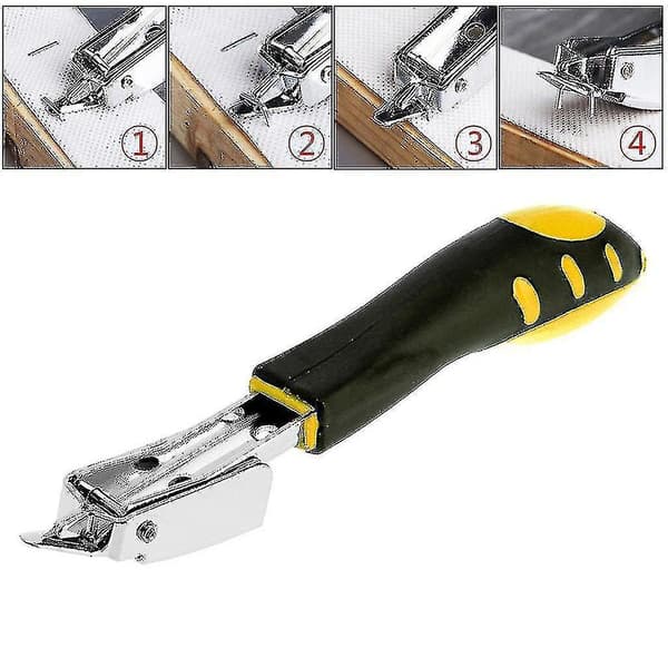 Upholstery Carpet Puller Tool Staple Remover Tack Ofiice Claw Hand Held Stapler
