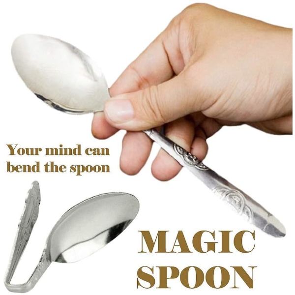 Bend Spoon Bending Magic Tricks Street Close Up Magic Gimmicks Magic Props Magicians Accessories