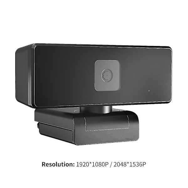 A6 Computer Webcam High-resolution Plug Play Wide Angle 2k 1080p Adjustable Digital Camera For Teleconference 2K
