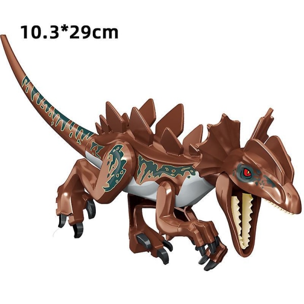 Jurassic Dinosaur World Series Building Blocks Triceratops  Big Figures|blocks Rapid stegosaurus