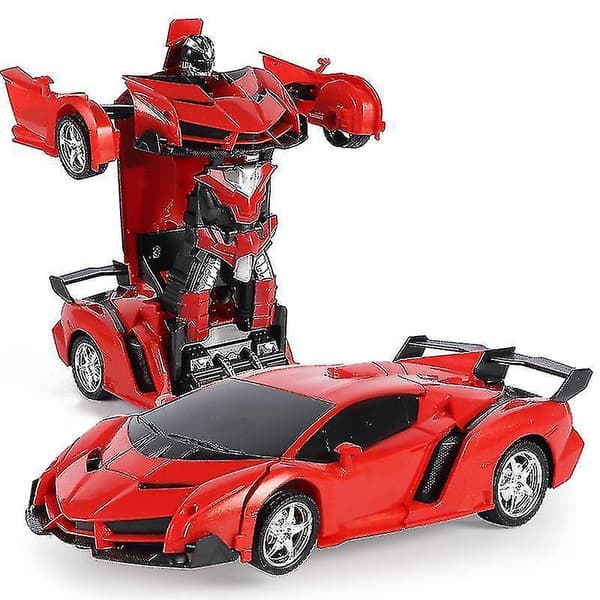 Robotbil Transformerleker med fjernkontroll