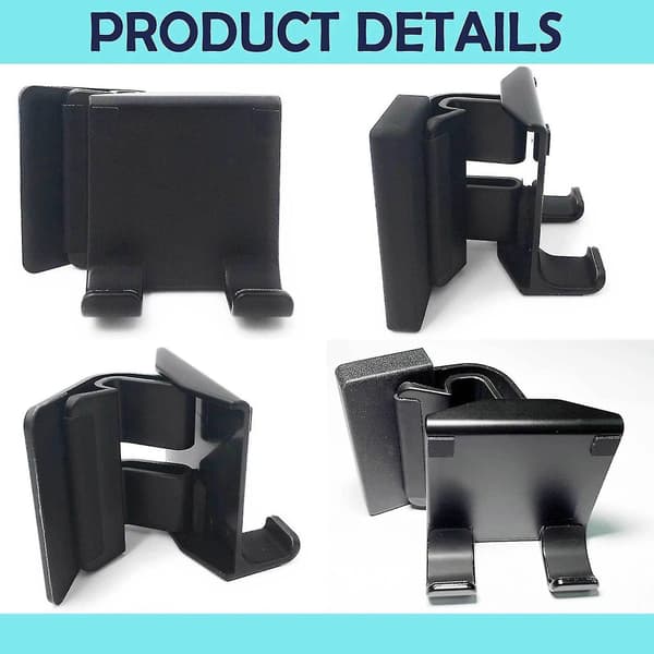 Phone Holder Adjustable Anti-deform Plastic Laptop Side Mount Phone Bracket For Dorm