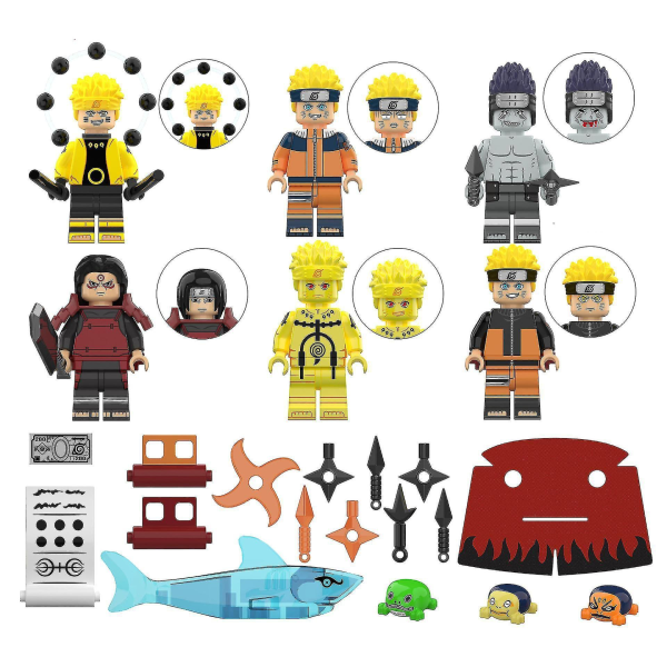 Anime Naruto Series Children's Assembling Toys