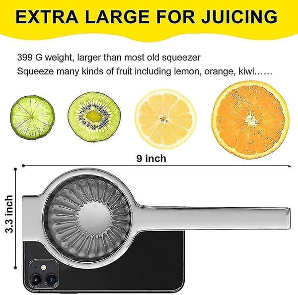 Lemon Squeezer Large Bowl   Lemon Squeezer With Cleaning Brush