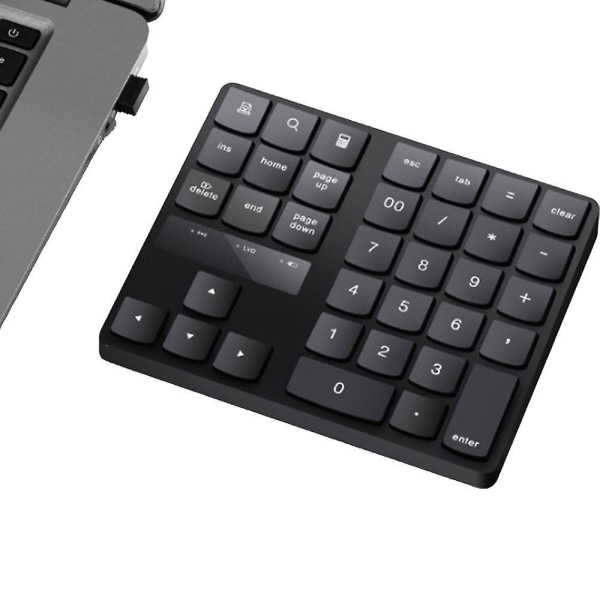 Numeric Keypad 35-keys Portable Usb Wireless Numeric Keypad Rechargeable Ultra-silent External Numeric Pad
