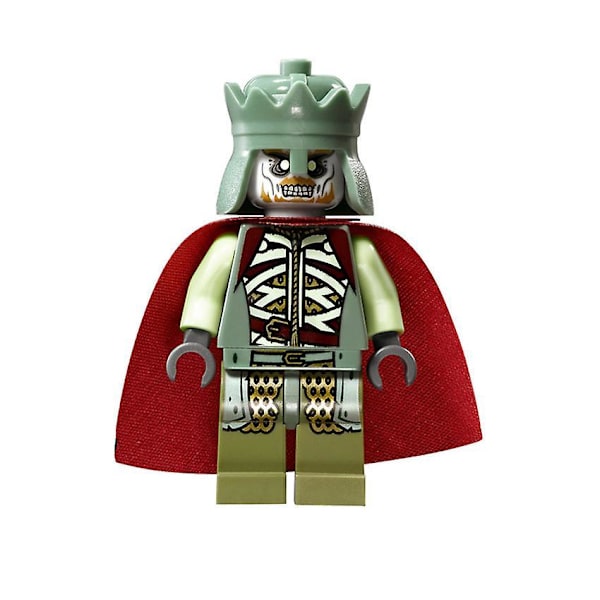 8pcs Hobbit Series Lord Of The Ring Spirit King Strong Orc Assembling Building Block Mini Toy