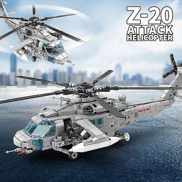 Sembo Swat Police Technical Armed Helicopter Building Blocks Model Military Stem Kit Ww2 Aircraft Bricks Diy Toys For Boys Adultno Original Box