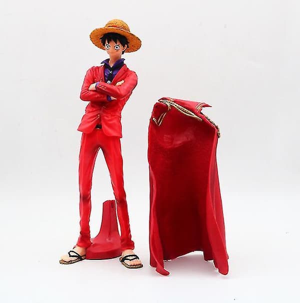 One Piece Theme Doll Toy Monkey D. Luffy 25cm Collection Gift