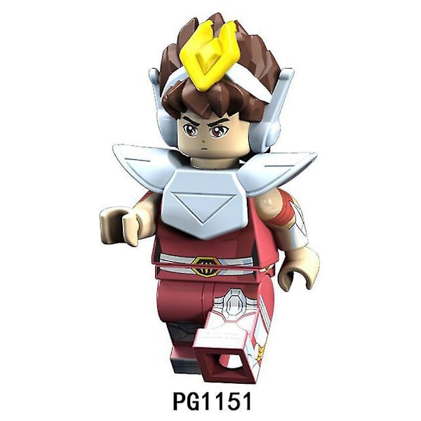 6kpl Saint Seiya Nuket Athena Jäätikkö Purppura Lohikäärme Seiya Ikki Koottava Rakennuspalikka Minifiguuri Lelu