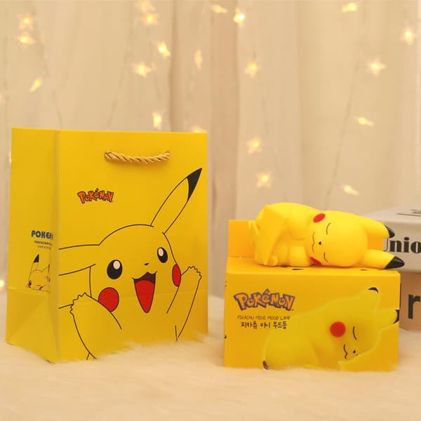 Pikachu Nattlampe Dekor C Batteries 10pcs