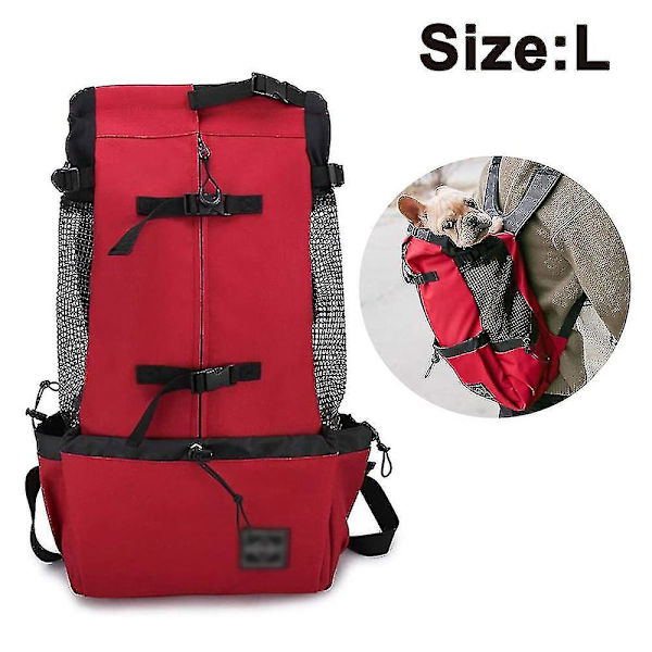 Dog Carrier Backpack For Small And Medium Pets Backpack Carrier Red S