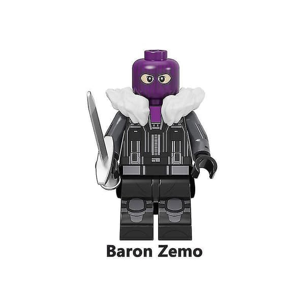 6pc X-men Building Block Minifigure Children's Toys