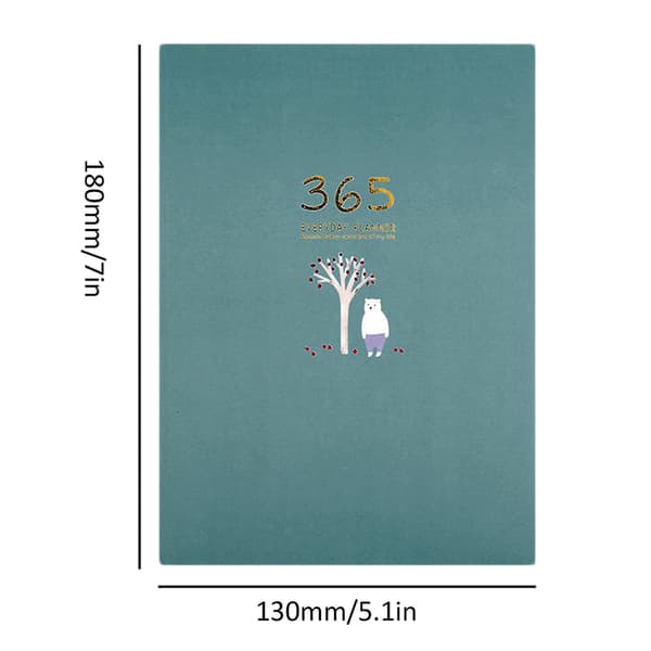 2021 Diary Notebook Schedule Book Agenda List Book 365 Days Planner No