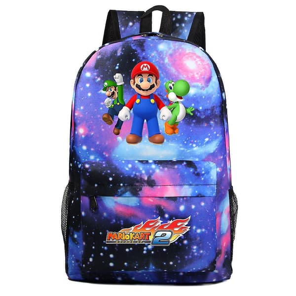 Super Mario Star Junior Schoolbag Color-28
