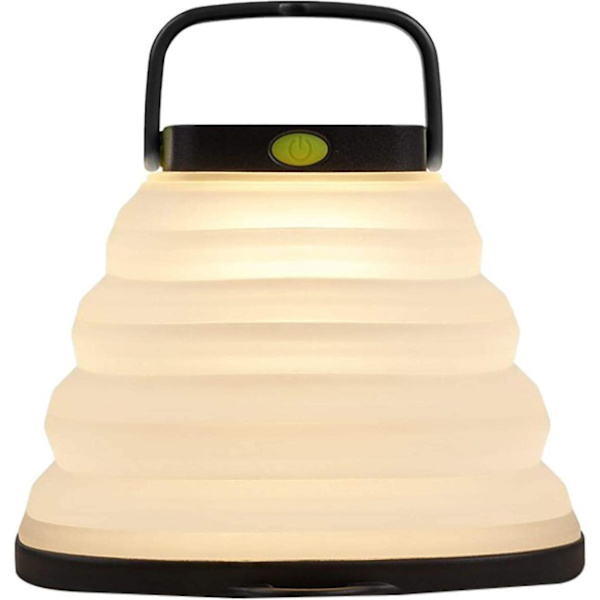 Solar Light, Solar Compression Light, Outdoor Rechargeable, Led Tent Light Camping Folding Lantern