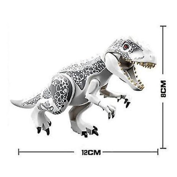 8 Pcs Children's Toy Dinosaur Building Block Jurassic Dinosaur Assembled Educational Toy Gift
