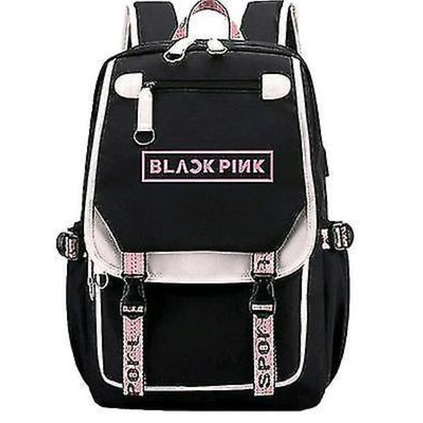 Blackpink Backpack Usb Rechargeable Backpack Student School Bag