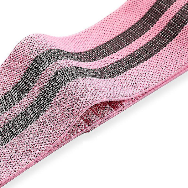 Resistance Bands  Exercise Bands With Non-slip Design For Hips & Glute Pink M