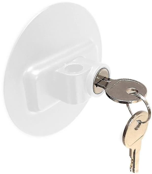 Fridge Lock Freezer Door Lock Adhesive Limit Cable Lock-2 Pcs
