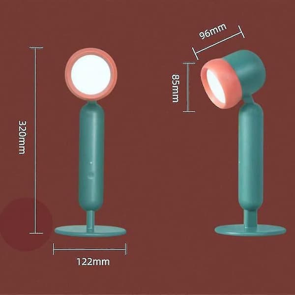 Led Night Light Eye Protection Lamp Usb Touch Charging Soft Light Grad