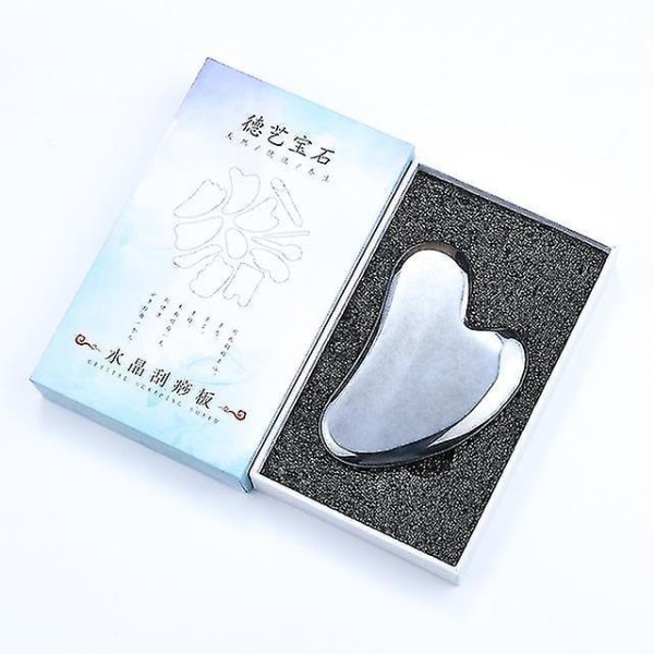 A Class Finger Shape Sliming Face Massager Hertz Stone China Traditional Health Care Guasha Acupuncture Scraper Massage Tool Guasha with box