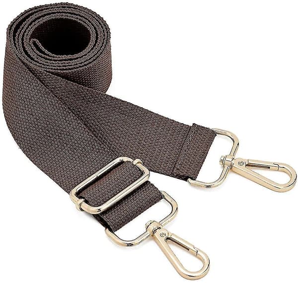 Wide Shoulder Bags Strap.adjustable Replacement Bag Strap With Metal Swivel Hooks Soft