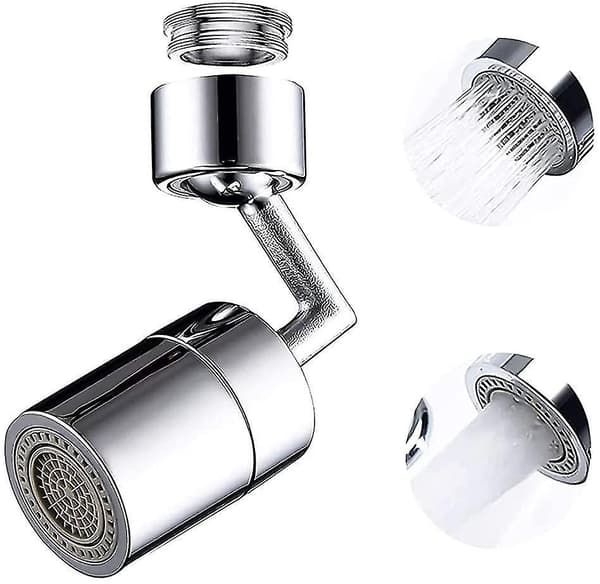 720 Roterende Sprinkler Universell Sprutsikker Kranfilter