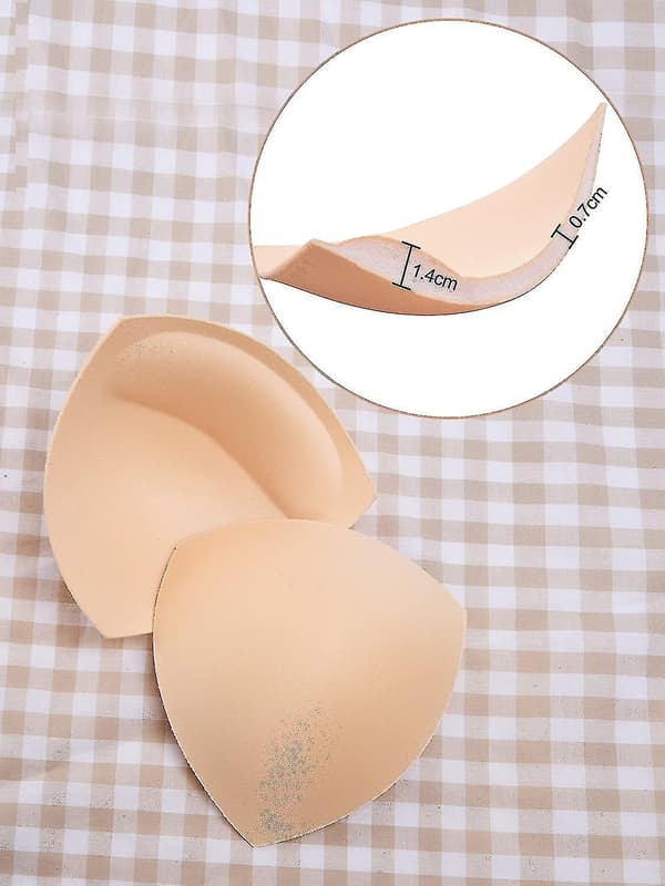 Bra Pads Bikini Pad Bra Inserts Push-up Pad, 3 Colors, Triangle Shape, Black