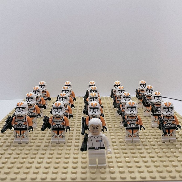 21pcs Star Wars Empire Utapau Storm Trooper Minifigures Kids Toys