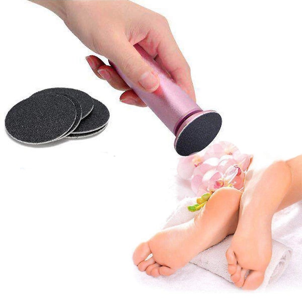 Callus Remover For Feet Electric Foot (speed Adjustable) With 60pcs Replacement Sandpaper Discs Professional Pedicure Foot File For Women Men Dead Dry