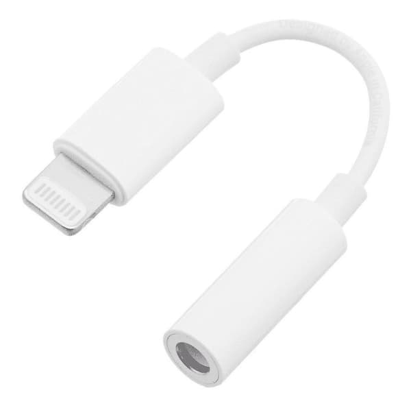 Adapter Kompatibel Med Iphone Lightning 3.5mm Auxiliary