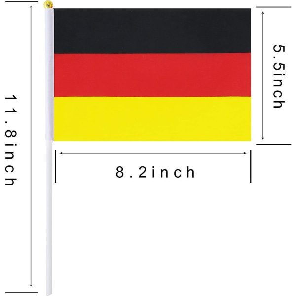 Pack Of 30 Small Mini Flags Russian Flags, Parade Party Decorations, World Cup, Festive Events, International Holidays Germany