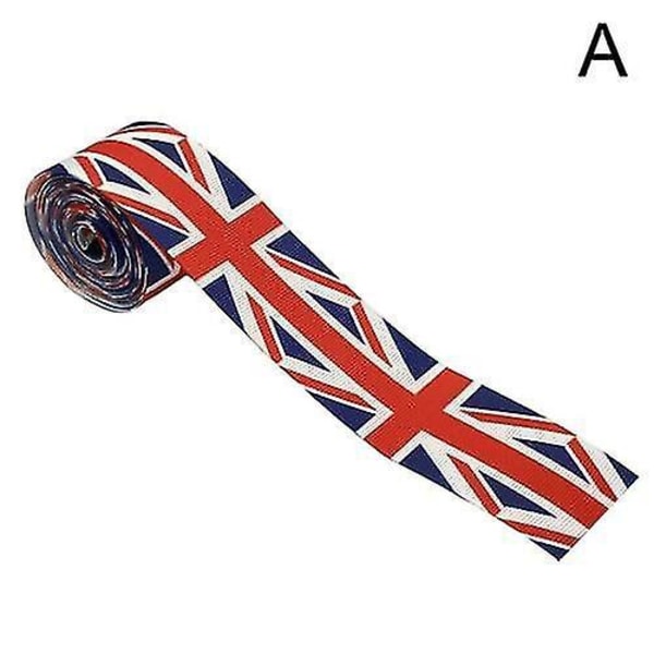Union Jack Grosgrain Ribbon Best Of British Bunting Jubilee Width 38mm A