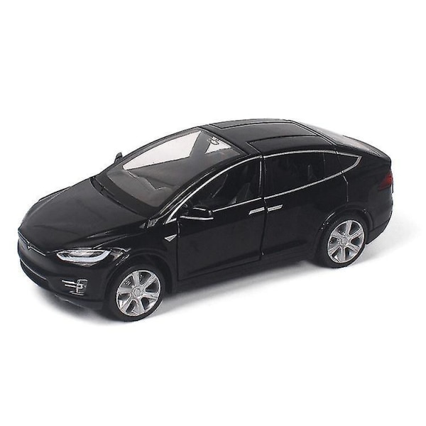 Brand New 1:32 Tesla Model X Alloy Car Model Boy Toy black