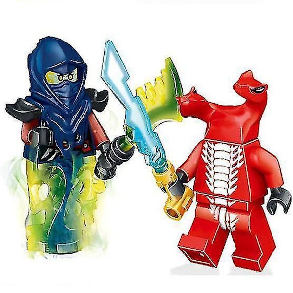 24 Pcs Phantom Ninja Building Blocks Minifigure Building Block Toys