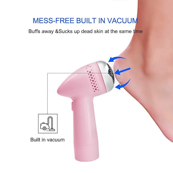 Electric Foot Callus Remover, Electronic Pedicure Foot File, Foot Sharpener, Pedicure Tool Kit, Foot Care