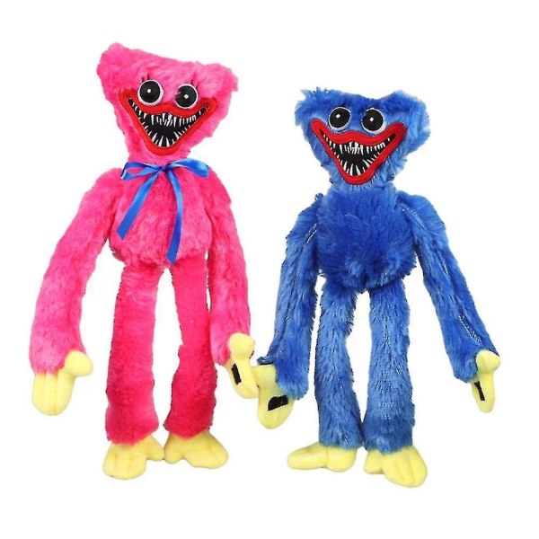 100cm/80cm/40cm/20cm Poppy Playtime Plush Toy Character Huggy Wuggy Doll blue 80cm