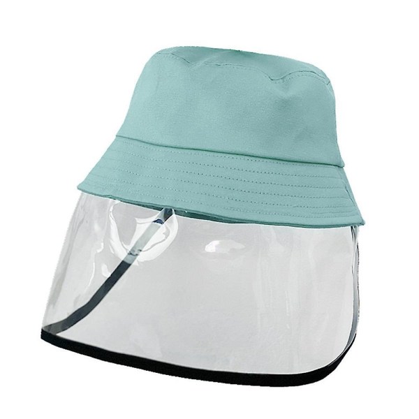 Baby Kid Protective Hat Anti-saliva Cap Blue