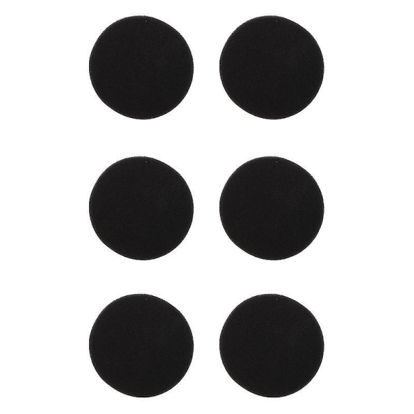 Foam Detailing Wax Applicator Pad Car Wax Applicator Round Shaped Foam Sponge Cleaning Tool 6pcs