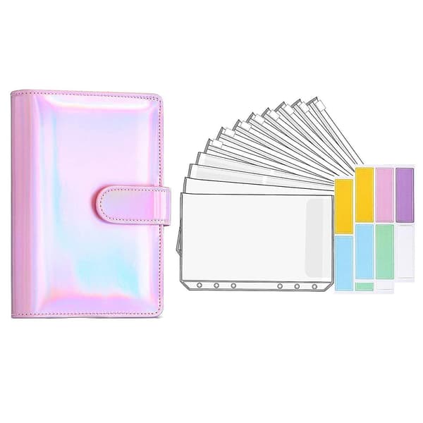 Budget Planner Cash Binder Envelope Pink -14pcs