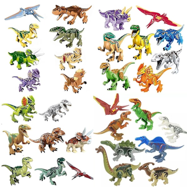 Jurassic World Dinosaur Building Blocks 8pcs