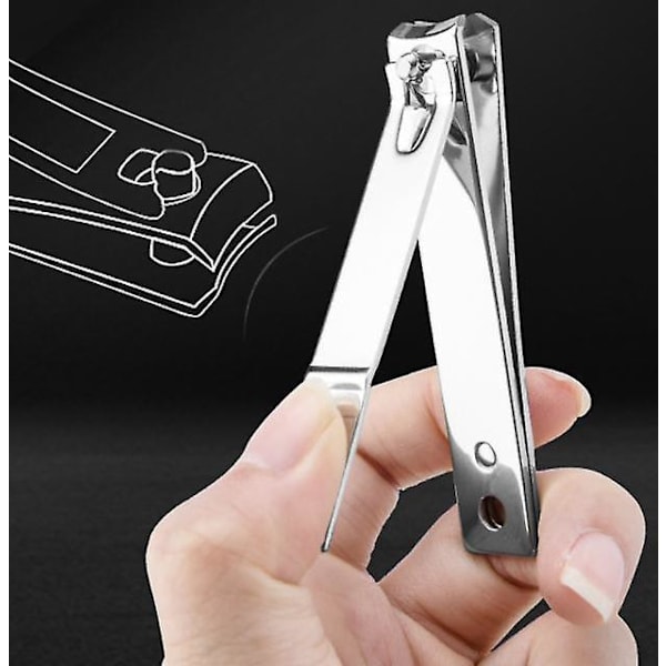 Nail Clippers Set For Ultra Sharp Sturdy Fingernail And Toenail Clipper Cutters White