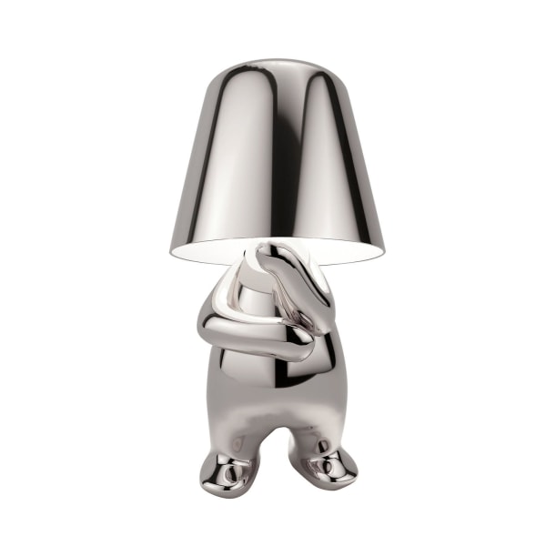Thinkers Lamp Italian Little Golden Man Night Lights Touch Table Lamp Bedside Mr-WHY