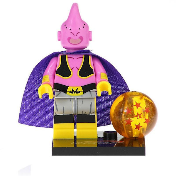 8 stk. Anime Dragon Ball Z Byggeklodser Guko Gogeta Beerus Majin Buu Actionfigurer Klodser Legetøj Børnegaver Børnelegetøj