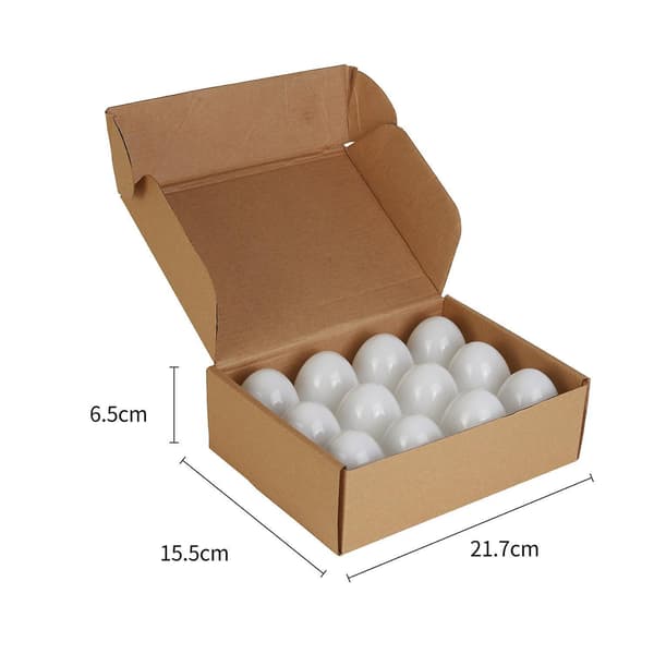 Set Of 12 Glowing Eggs Holiday Decorative Easter Eggs Night Light Decor