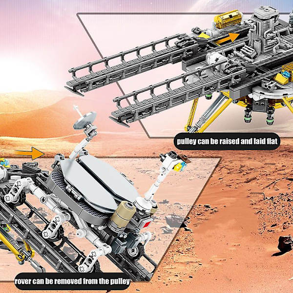 Sembo City Rockets Space Shuttle Mars Rover Model Building Blocks Assembly Bricks Stem Educational Toys For Kids Birthday Gifts203030 No Box
