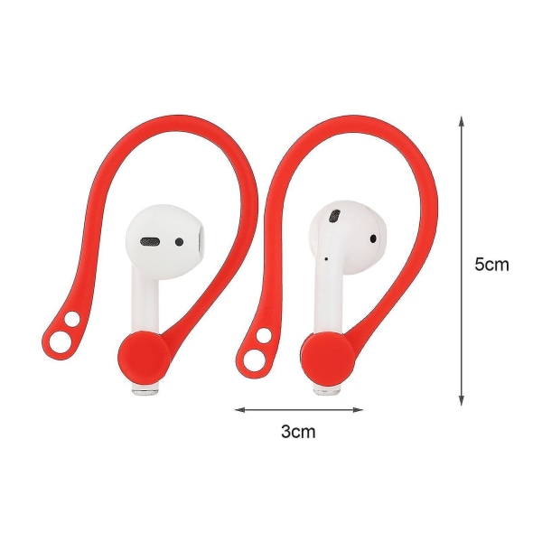 Earhooks Durable Anti-lost Silicone Anti-lost Ear Hook For Outdoor Grey